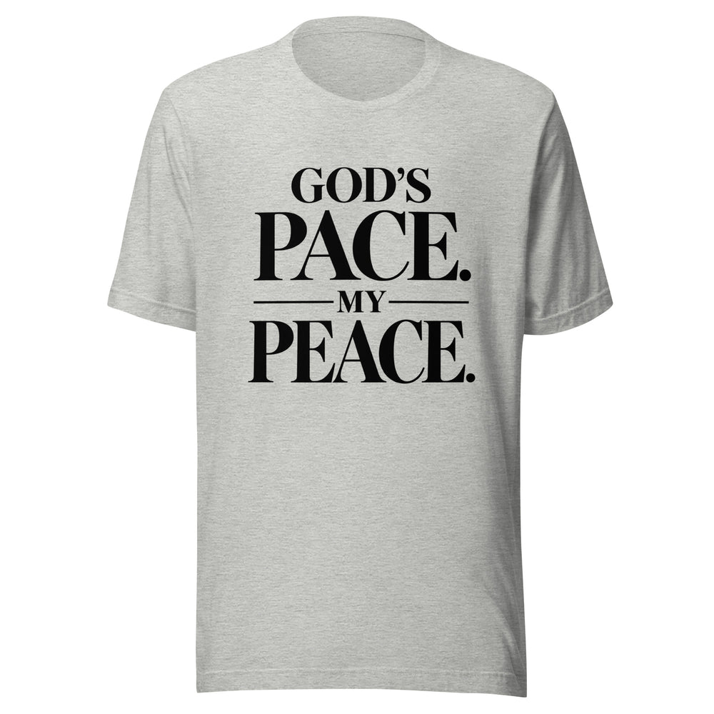 God’s Pace. My Peace.